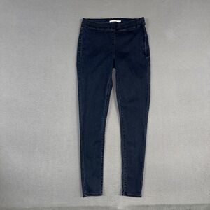 Levis Jeans Womens 30 (Fits 28) Dark Blue 710 Super Skinny Stretch Denim Cotton